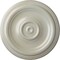 Ekena Millwork Traditional Ceiling Medallion (Fits Canopies up to 2 3/4"), Hand-Painted Flash Blue, 12"OD x 1"P CM12TRFBS - alternate 1